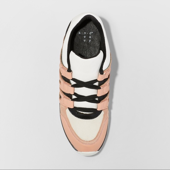Women's Karlo Lace Up Sneakers - A Blush-B9 - Picture 3 of 3